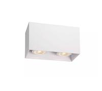 Lucide Faretto con doppio diffusore con struttura in alluminio dal design modern