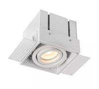 Lucide Faretto da incasso con struttura in alluminio dal design moderno Trimless