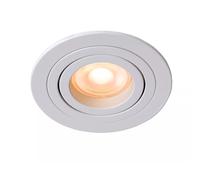 Lucide Faretto da incasso rotondo struttura in alluminio moderna diffusore orien