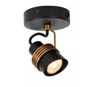 Lucide Faretto da soffitto dalle linee moderne in metallo con diffusore orientab