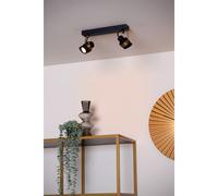 Lucide Faretto da soffitto dalle linee moderne in metallo doppio diffusore orien