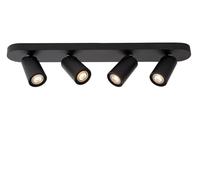 Lucide - Faretto da soffitto, in alluminio, 20 W, colore: Nero