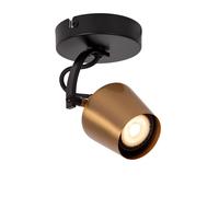 Lucide Faretto da soffitto in metallo con diffusore orientabile dal design moder