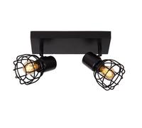 Lucide Faretto da soffitto struttura in metallo doppio diffusore dal design mode