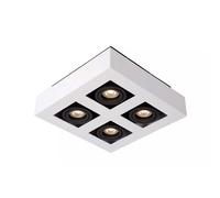 Lucide Faretto in alluminio dal design moderno con 4 diffusori LED orientabili X [EEK: G]