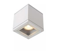 Lucide Faretto in alluminio quadrata e diffusore in vetro dal design moderno Ave