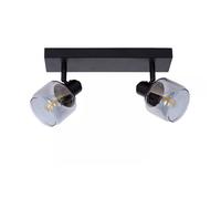 Lucide Faretto lineare moderno in metallo con doppio diffusore orientabile in ve