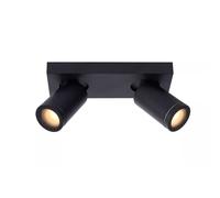 Lucide Faretto moderno in alluminio LED dimmerabile con doppio diffusore orienta