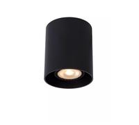 Lucide Faretto da soffitto Bodi, rotondo, nero, Ø 8 cm, a 1 luce, alluminio Lucide