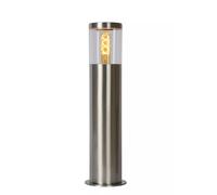 Lucide Fedor Lampione LED Da Esterno IP44 E27 5W Acciaio 49 cm