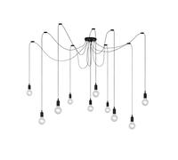 Lucide Fix multiple - Lampade a sospensione - nero, plastica