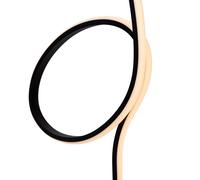 Lucide Flamingo Piantana LED, nero, RGB, acciaio, altezza 127 cm Lucide