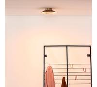 Lucide Plafoniera LED Foskal in ottone, Ø 21,5 cm Lucide