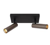 LUCIDE Grado - Faretto da soffitto - 2 x GU10 (MR11) - Ferro grigio