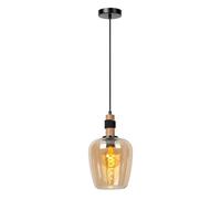 LUCIDE ILONA - Sospensione - Ø 22 cm - 1 E27 - Ambra
