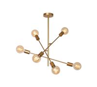 Lucide Lampada a soffitto con struttura in metallo e sei diffusori dal design mo