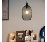 Lucide Lampada a sospensione a gabbia nera Mesh Lucide
