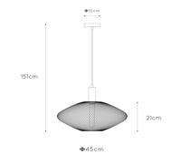 Lampadario Lucide Mesh Ø45 Oro Opaco/Ottone