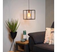 Lucide Lampada a sospensione Arthur, 1 luce, nero 08424/01/30