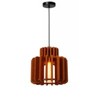 Lucide Lampada a sospensione con diffusore in vetro e tessuto microfibra Rollo T