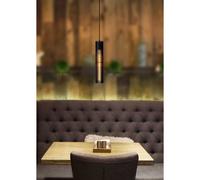 Lucide Lampada a sospensione con singolo diffusore in metallo dalle linee modern