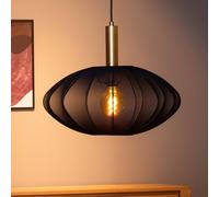 Lucide Lampada a sospensione Corina, nera, Ø 50 cm, E27 Lucide