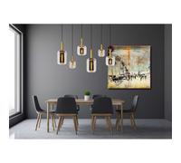Lucide Lampada a sospensione dal design moderno lineare con 6 diffusori in vetro