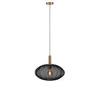 Lucide Lampada a sospensione diffusore pendente in tessuto rotondo dal design mo