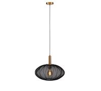 Lucide Lampada a sospensione diffusore pendente in tessuto rotondo dal design mo