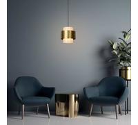 Lucide Lampada a sospensione grande struttura moderna in metallo e diffusore in