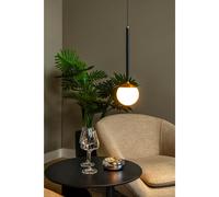 Lucide Lampada a sospensione in alluminio con diffusore in acrilico a boccia Cal [EEK: F]
