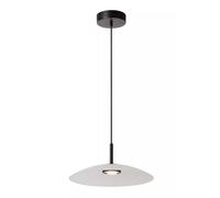 Lucide Lampada a sospensione in metallo con paralume in vetro dal design moderno [EEK: G]
