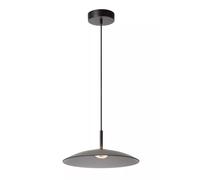 Lucide Lampada a sospensione in metallo con paralume in vetro dal design moderno [EEK: G]