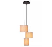 Lucide Lampada a sospensione in metallo dal design moderno con 3 diffusori in te
