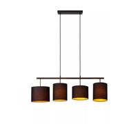 Lucide Lampada a sospensione in metallo dal design moderno con 4 diffusori in te