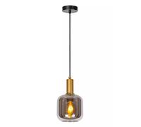Lucide Lampada a sospensione in metallo dal design moderno con diffusore in vetr