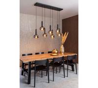 Lucide Lampada a sospensione lineare con diffusori pendenti in vetro dal design