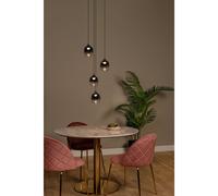 Lucide Lampada a sospensione moderna con 4 LED dimmerabili Tamino Nero 5W Lumen [EEK: E]