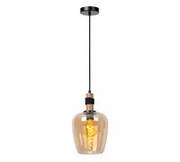 Lucide Lampada a sospensione moderna con diffusore grande pendente in vetro Ilon