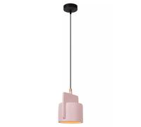 Lucide Lampada a sospensione moderna pendente singolo in cemento Ninja Rosa 100W