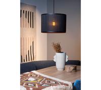 Lucide Lampada a sospensione Tagalog rattan nero/naturale Lucide