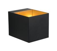 LUCIDE Lampada da parete in alluminio, 42 W, colore: nero