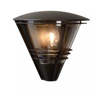 Lucide Lampada da parete per esterno con struttura in alluminio e diffusore in v