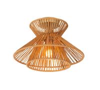Lucide Lampada da soffitto dal design rustico struttura in metallo e paralume in