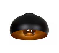 Lucide Lampada da soffitto diffusore rotondo in acciaio a campana dalle linee mo