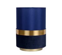 Lucide Lampada da tavolo con base in metallo e paralume in lino dal design elega