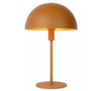 Lucide Lampada da tavolo con struttura in acciaio e diffusore a forma di fungo S