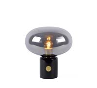 Lucide Lampada da tavolo con struttura in marmo e diffusore in vetro dal design