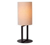 Lucide Lampada da tavolo di design con struttura in acciaio e diffusore in tessu
