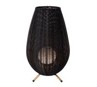 Lucide Lampada da tavolo grande da esterno a led ricaricabile con diffusore in r